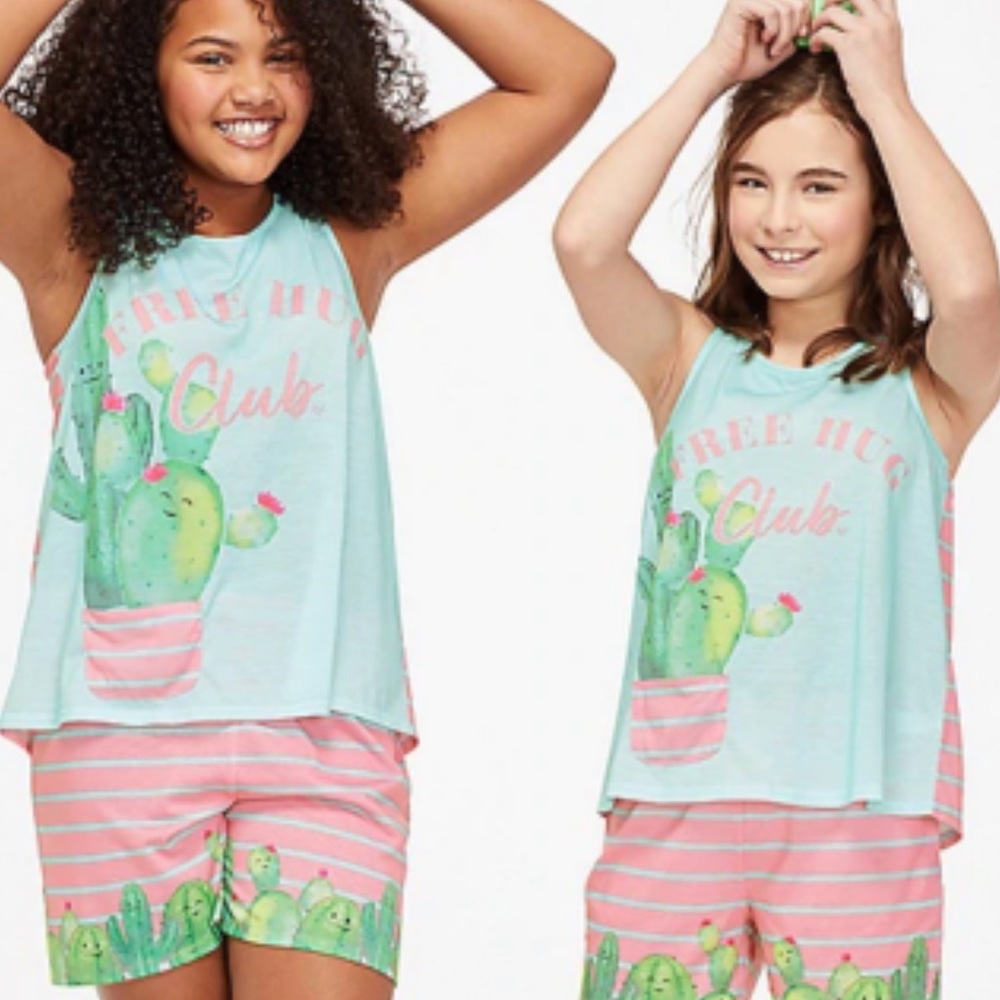 Justice 18-20 Pajama Top